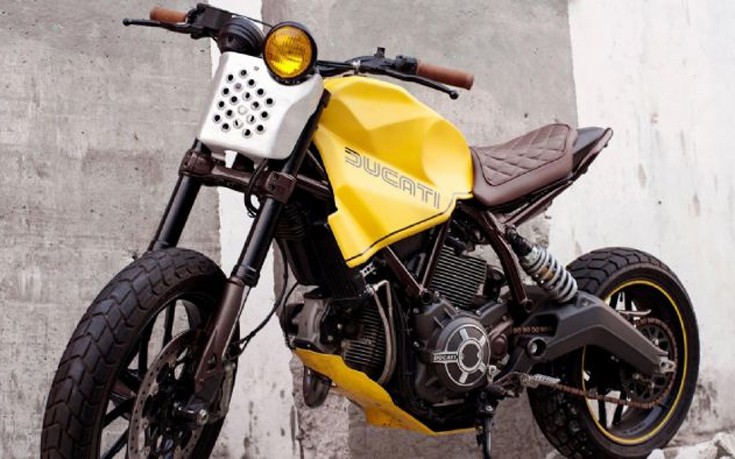 Για τους φανατικούς !!! Ducati Scrambler !!! Minimal και άγριο !!! - Εικόνα 2