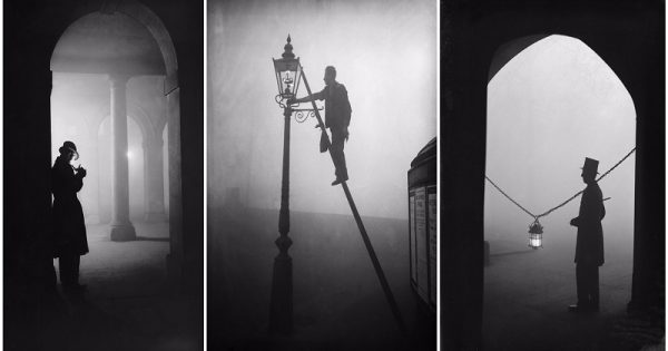 Ατμοσφαιρικές φωτογραφίες του ομιχλώδους Λονδίνου στον 20ο αιώνα