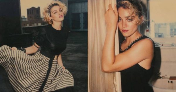 Παλιές Polaroid φωτογραφίες της Madonna πριν γίνει διάσημη...