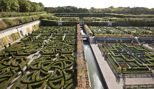 Μεσαιωνικοί Κήποι Λαχανικών στο "Κάστρο de Villandry"!